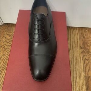 Salvatore Ferragamo Black Oxford Shoes